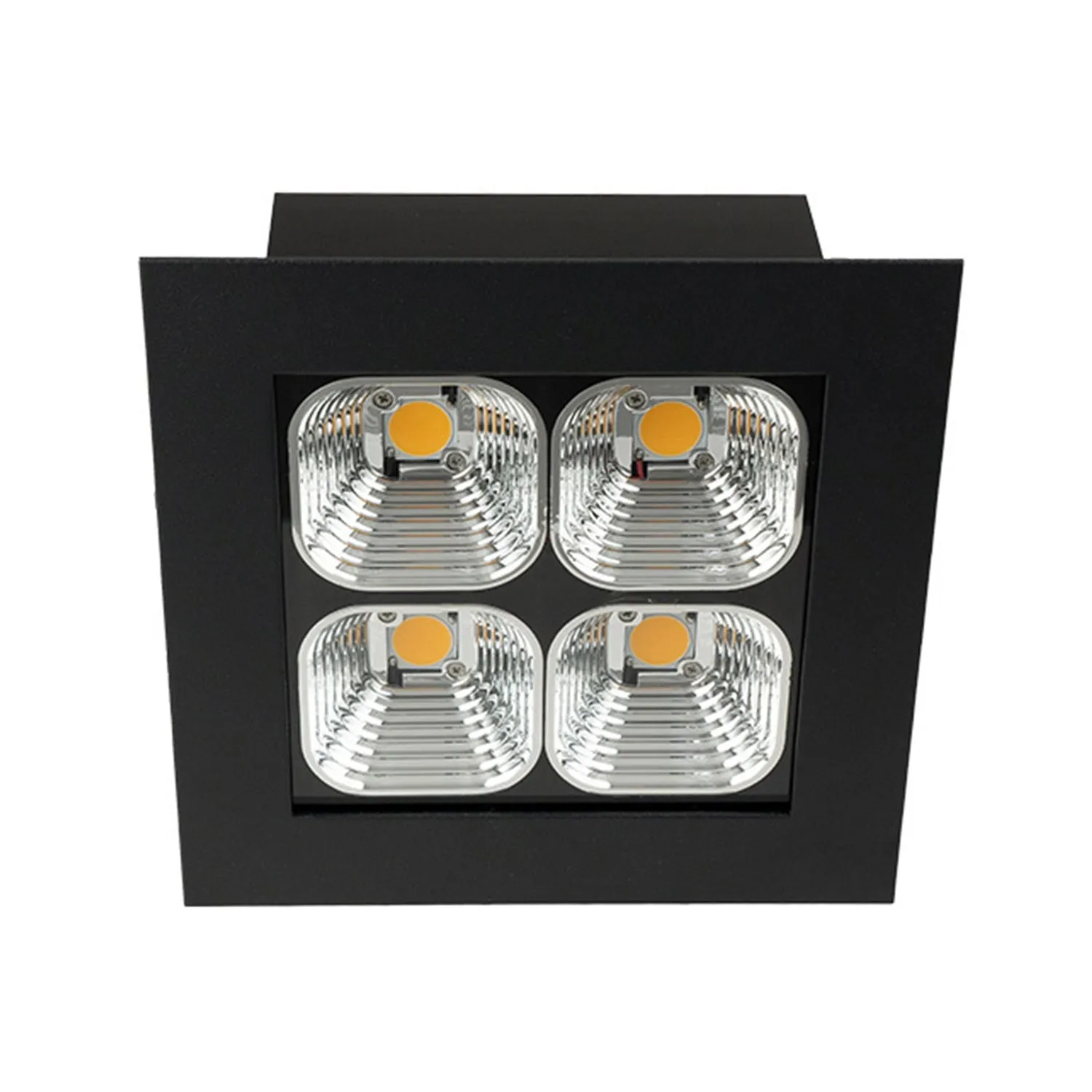 165mm Maxiled LED Downlight 42w White, Black, Silver 2.7k, 3k, 4k, 5k CRI 90  XMW40 Trend Lighting