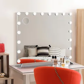 18 LED Bluetooth Makeup Mirror with Touch Controls - Embellir