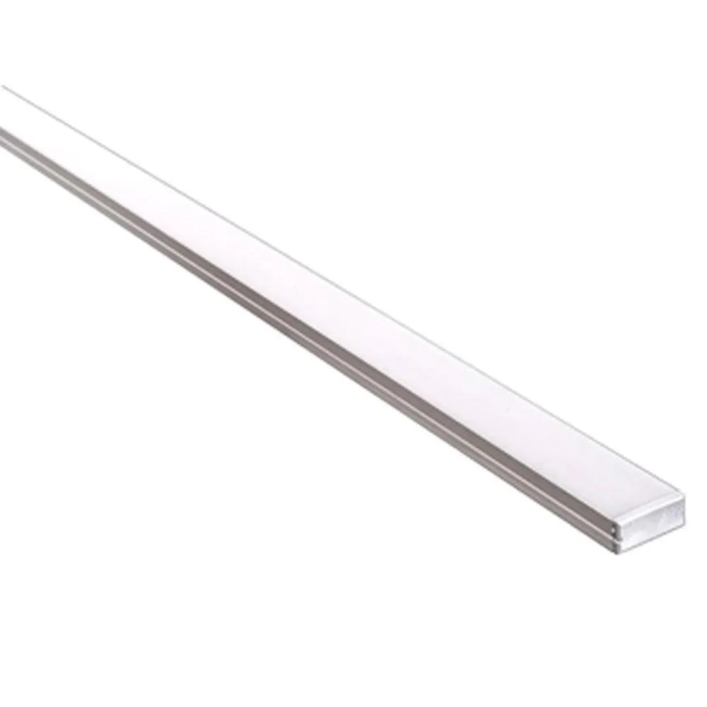 23mm x 10mm Silver Shallow Square Aluminium LED Profile Havit Lighting - HV9693-2310