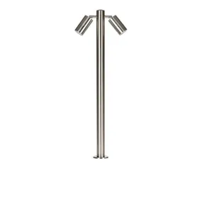 316 Stainless Steel Double Adjustable Bollard Light 900mm - HV1507T-SS316-12V, HV1507T-SS316-240V