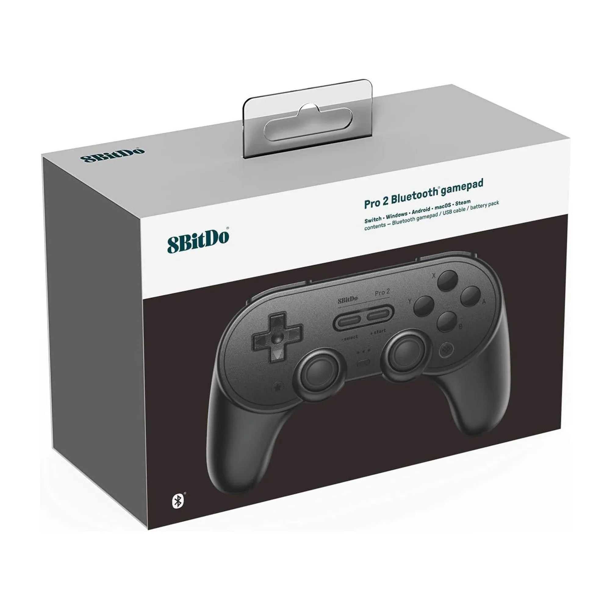 8BitDo Pro 2 Bluetooth gamepad (Black edition) - 15-11980