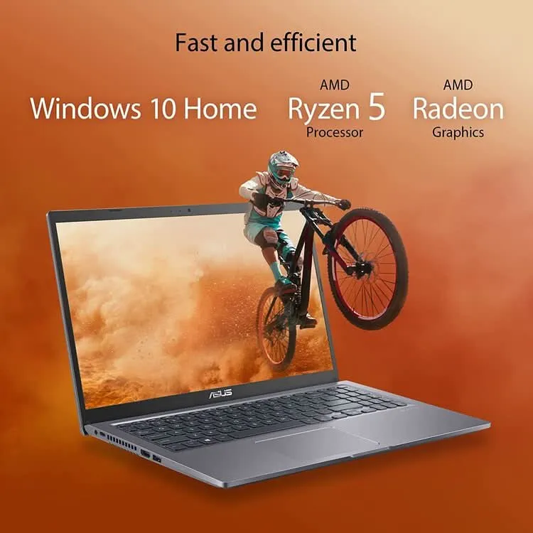 ASUS M515UA-BQ512TS [R5-5500U RYZEN/8GB DDR4/512GB SSD/NO DVD/WIN10 HOME MSO/15.6 INCH/INTEGRATED GRAPHICS/1 YEAR/SILVER] LAPTOP