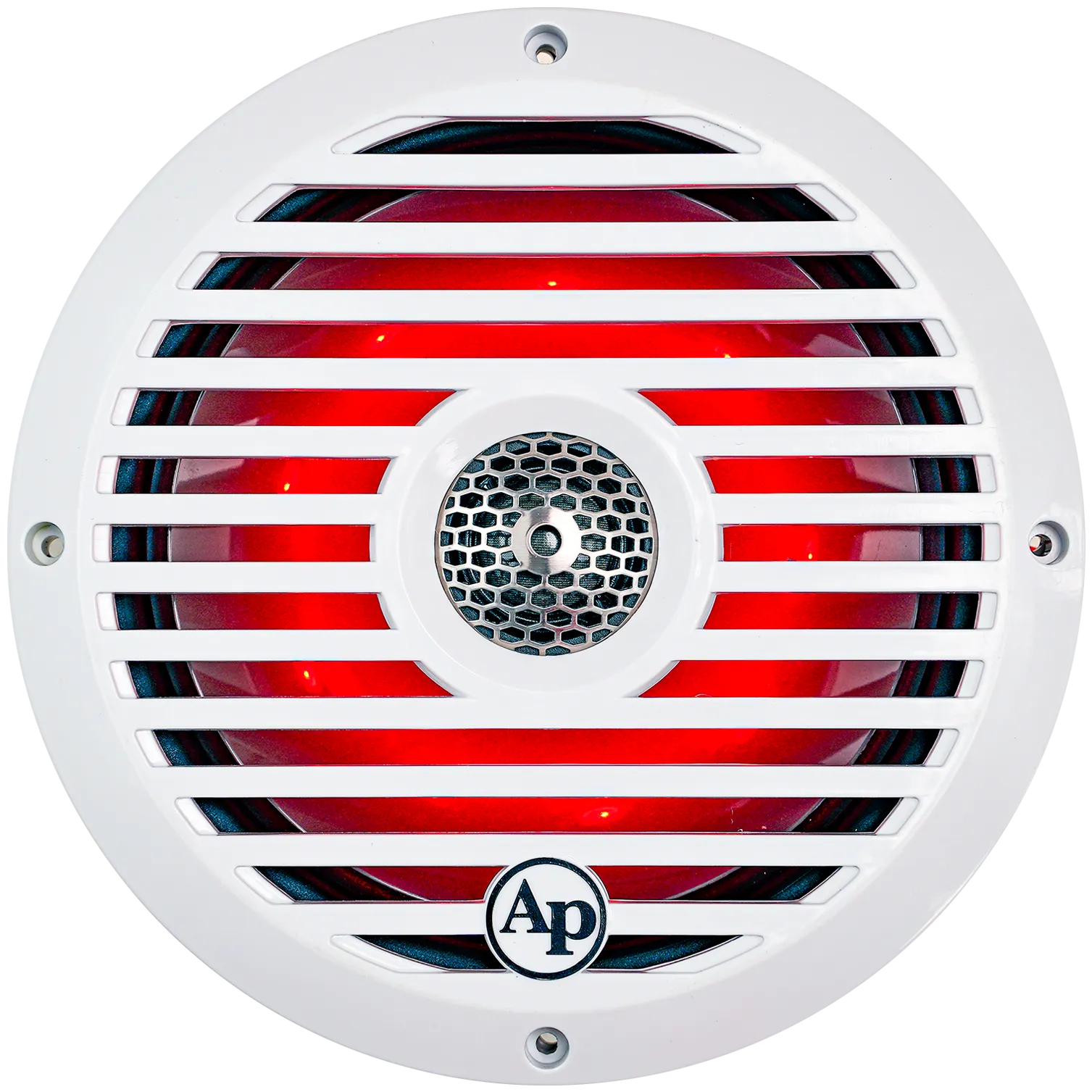 Audiopipe 8” Coaxial 2-Way Marine Speaker with LED lights (APSW-804GL) 2024 SALT WATER SERIES