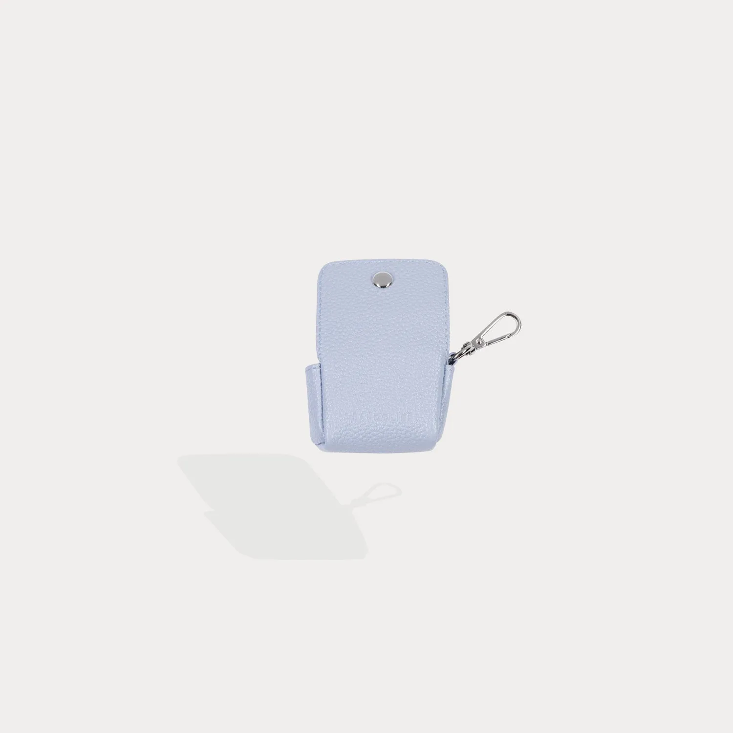 Avery AirPods Clip-On Pouch - Periwinkle/Silver