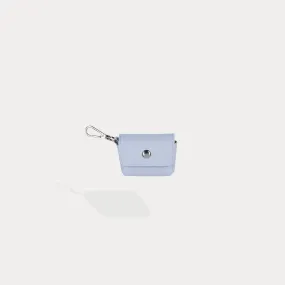 Avery AirPods Clip-On Pouch - Periwinkle/Silver