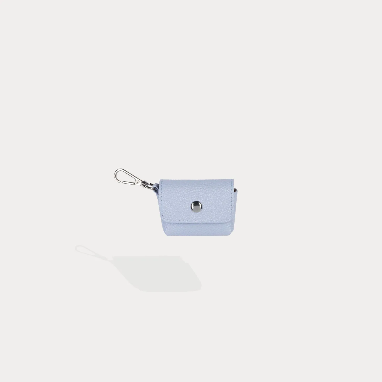 Avery AirPods Clip-On Pouch - Periwinkle/Silver