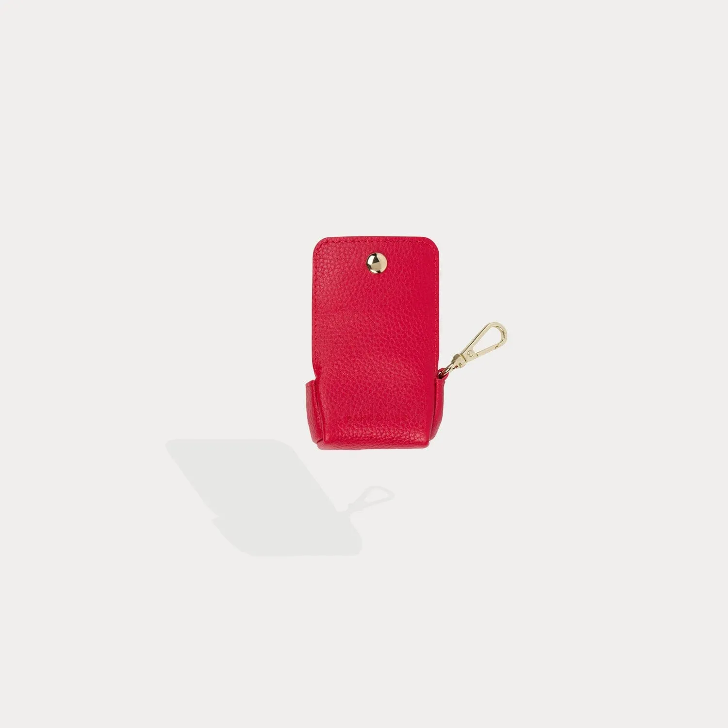 Avery AirPods Clip-On Pouch - Red/Gold