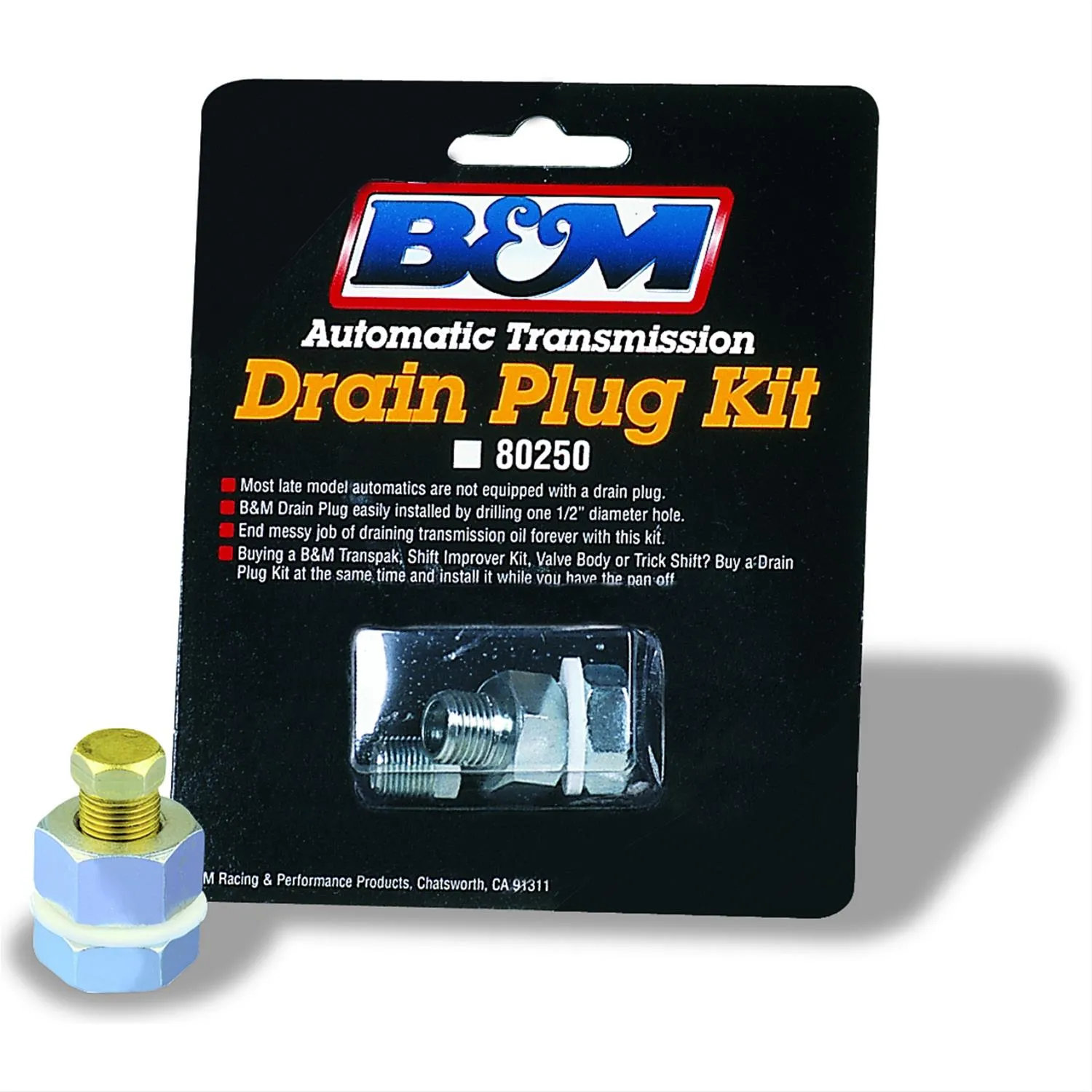 B&M Drain Plug Kits 80250