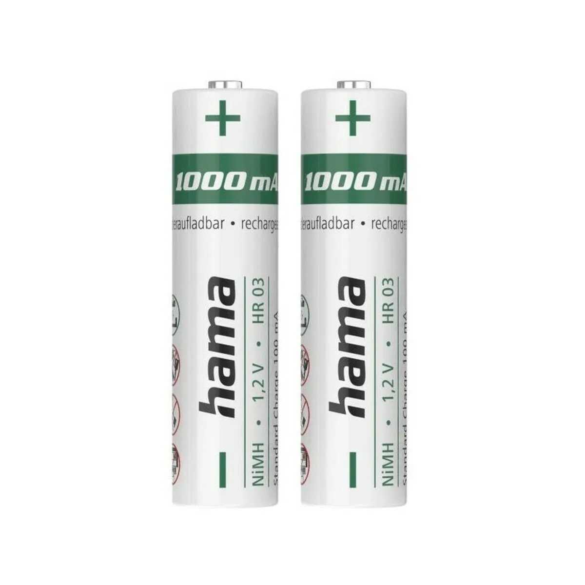 Batteries Hama 00223524 1.2 V