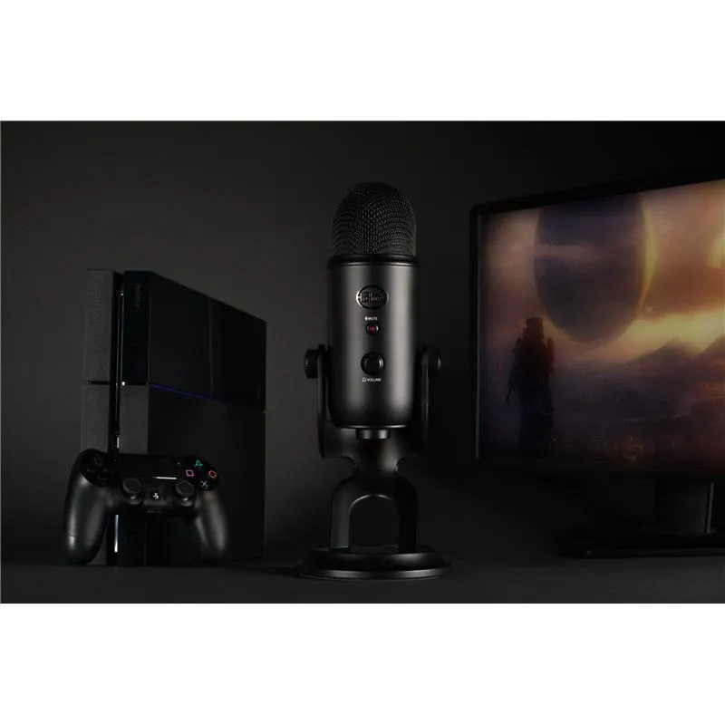 Blue Yeti 3 Capsule USB Microphone - Black