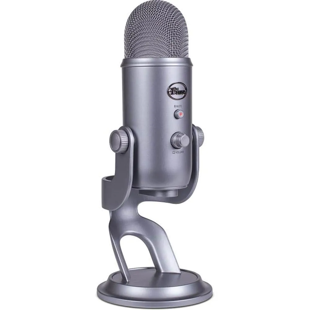 Blue Yeti 3 Capsule USB Microphone - Space Grey