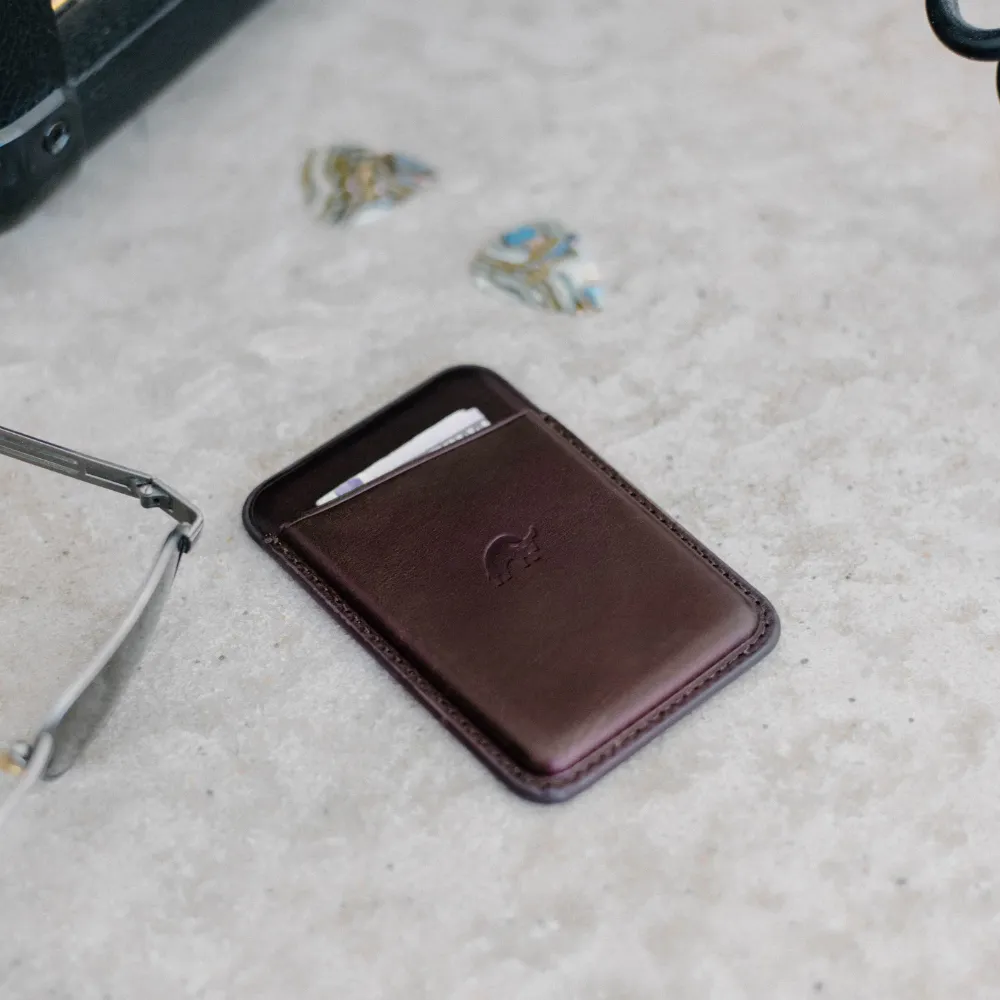 BOGO 50% OFF Minimalist iPhone Case & Wallet - Bourbon