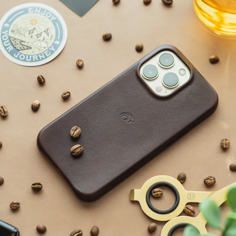 BOGO 50% OFF Minimalist iPhone Case & Wallet - Bourbon