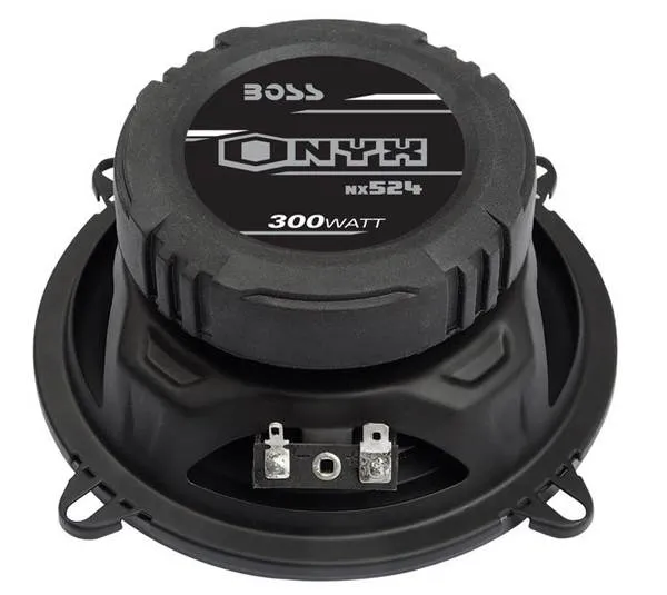 BOSS NX524 5.25" 300W and 6.5" 400W 4 Way Car Audio Coaxial Speaker Set (4 Pack)