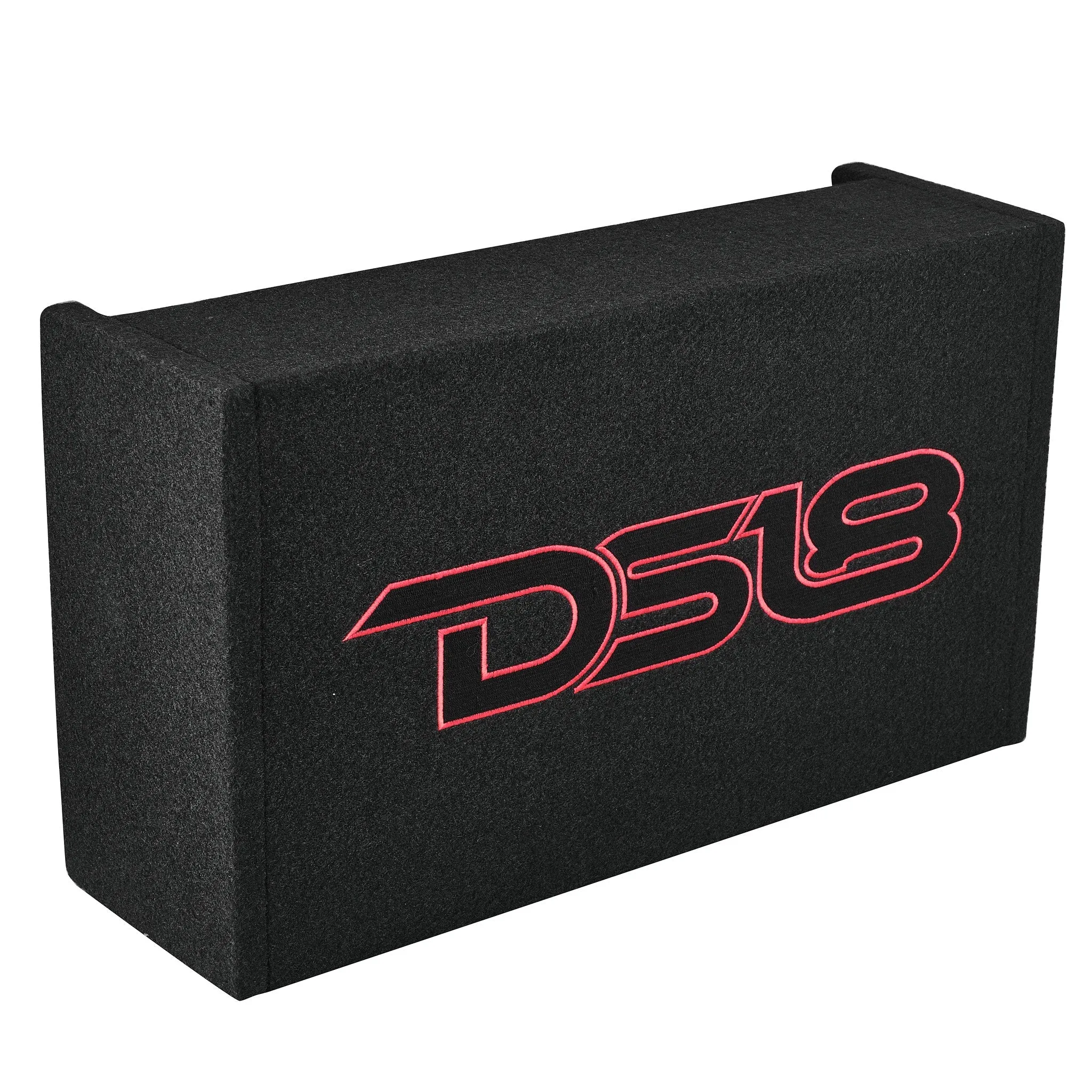 DS18 10in Loaded Amplified Shallow Down Fire Subwoofer Enclosure 250 Watts Rms