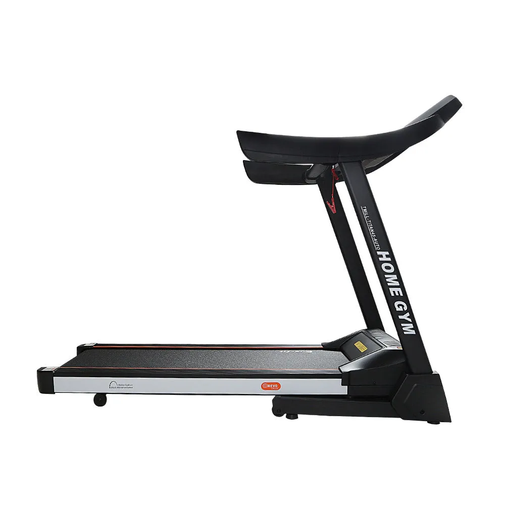 Electric Treadmill 15-Level Incline 12 Programs Everfit