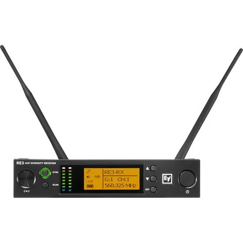 Electro-Voice RE3-BPOL-6M Bodypack Wireless System with Omnidirectional Lavalier Mic (5L: 488 to 524 MHz)