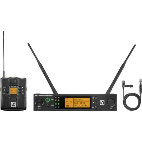 Electro-Voice RE3-BPOL-6M Bodypack Wireless System with Omnidirectional Lavalier Mic (5L: 488 to 524 MHz)