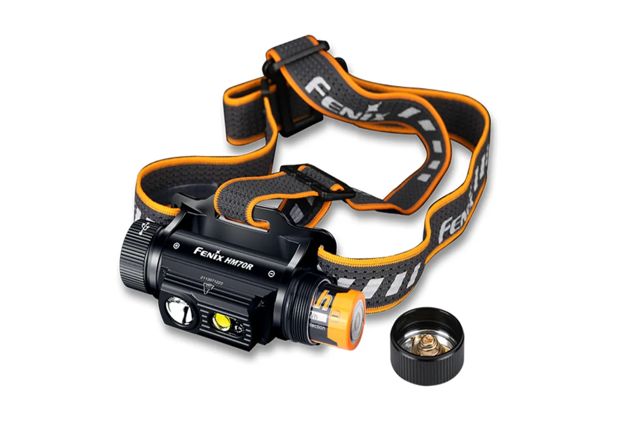 Fenix HM70R Rechargeable Multi-Use Headlamp - 1600 Lumens