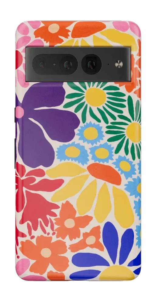 Flower Patch | Multi-Color Floral Google Pixel Case