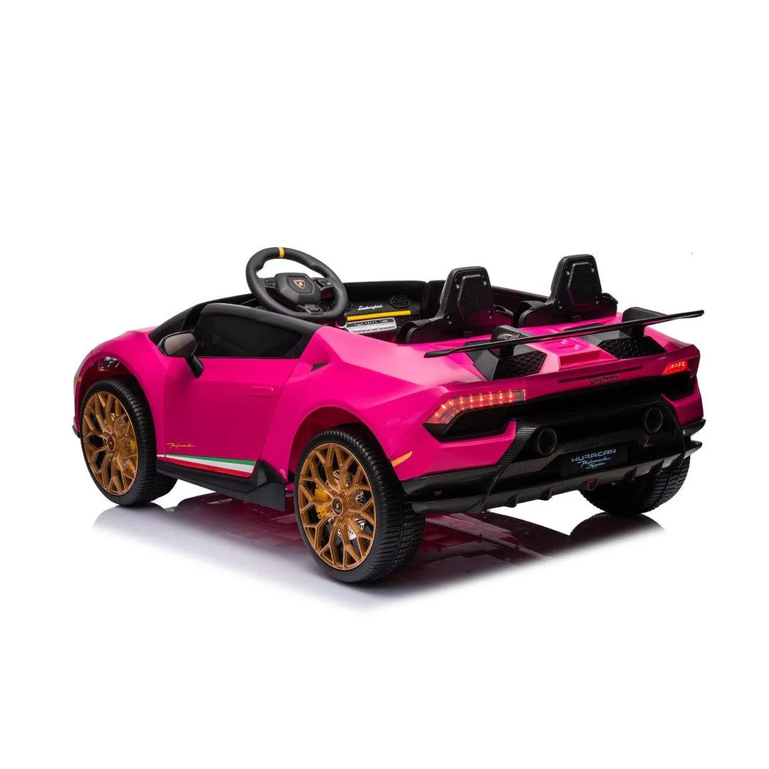 Freddo Toys Lamborghini Huracan 2 Seater Kids' Electric Ride-On 24V