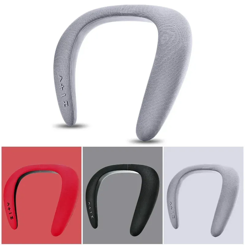 Fun Portable Bluetooth Neckband Dual Speakers