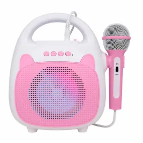 Gabba Goods Kids Karaoke Party Speaker with Microphone 2 Piece Set