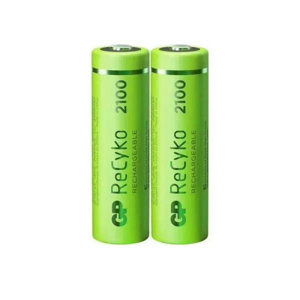 GP ReCyko  Rechargeable Batteries AA (2100mAh x 2/Pack)