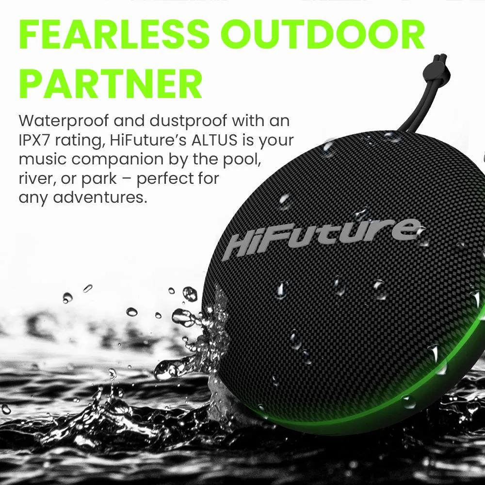 HiFuture Altus 10W Portable Bluetooth Speaker (Black)