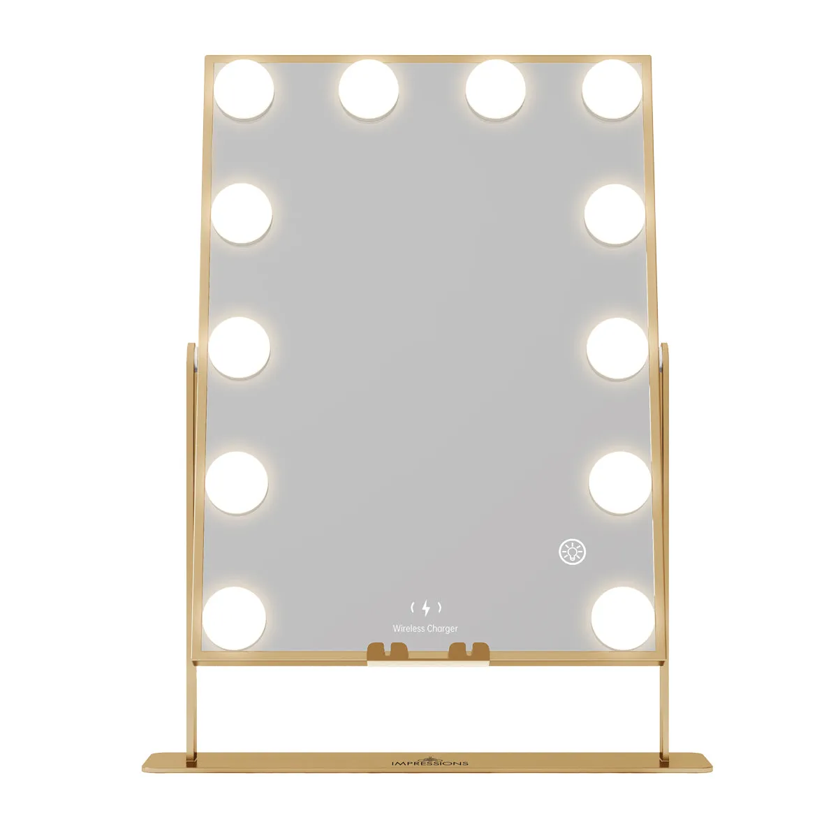 Hollywood XL Tri-Tone LED Makeup Mirror with Bluetooth