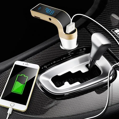 iMounTEK Wireless Bluetooth FM Transmitter LCD Car Kit