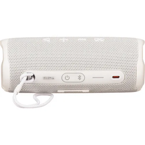 JBL Flip 6 Portable Waterproof Bluetooth Speaker (White)