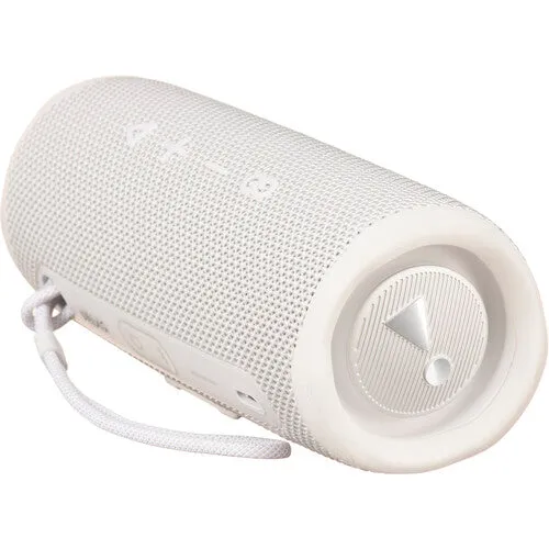 JBL Flip 6 Portable Waterproof Bluetooth Speaker (White)