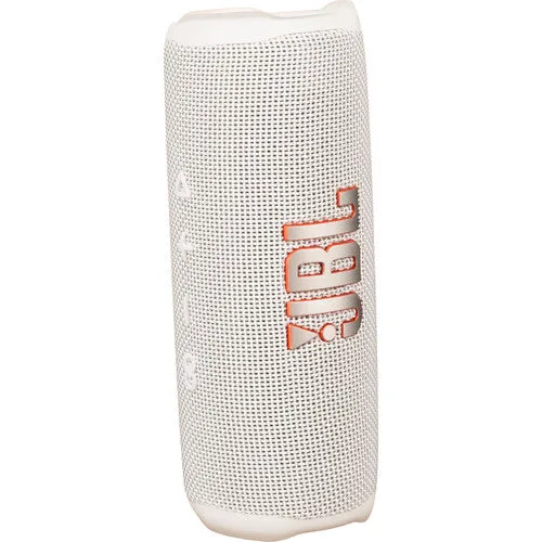 JBL Flip 6 Portable Waterproof Bluetooth Speaker (White)