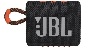 JBL GO 3 Portable Waterproof Speaker Black/Orange 5059184