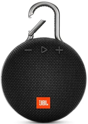 JBL Wireless Portable Waterproof Speaker Clip 3 Black