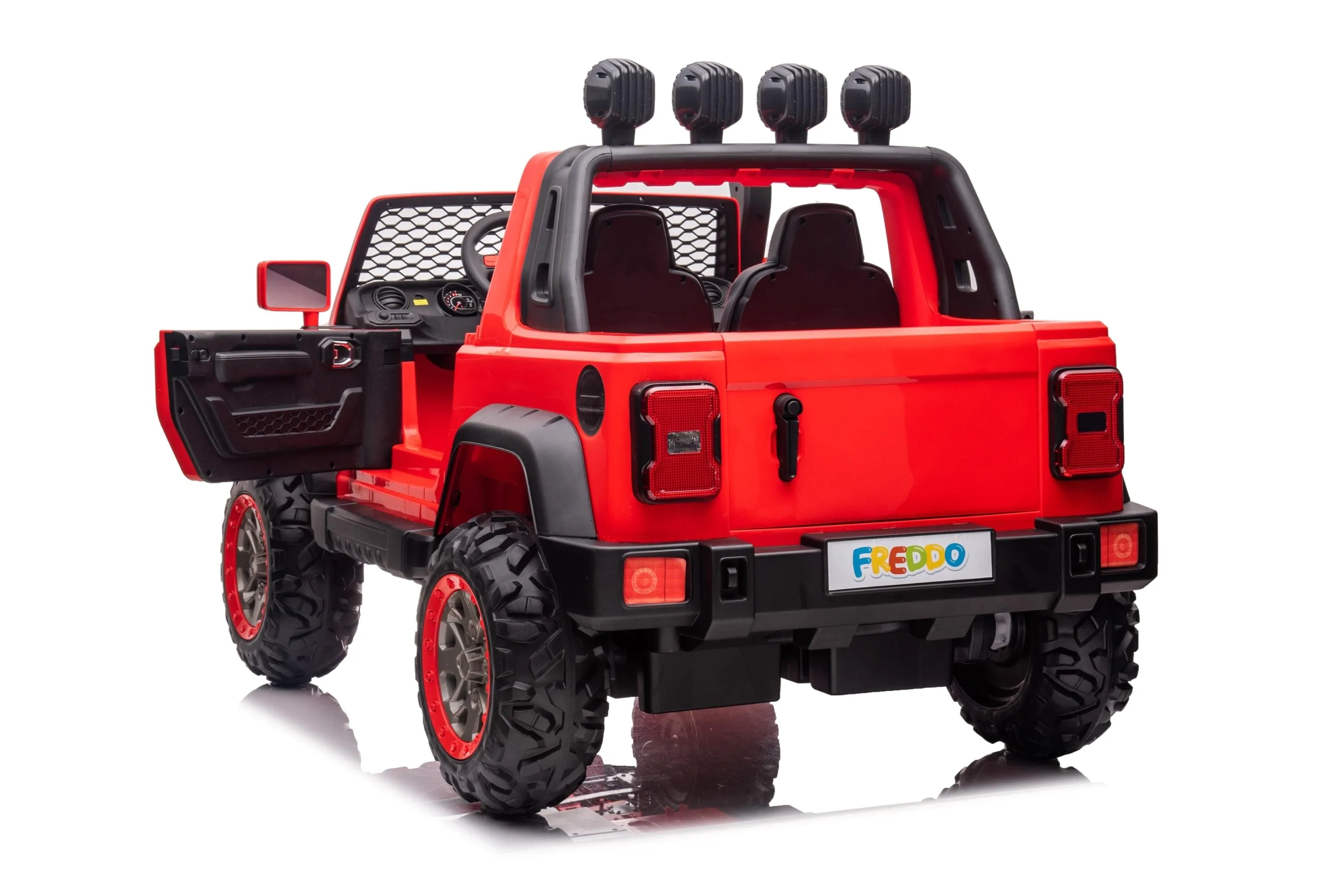 Jeep 24V Freddo Cruiser with Top Lights 2 Seater Ride-on