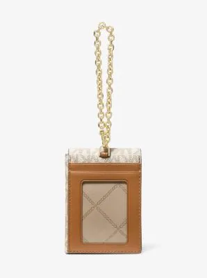 Jet Set Extra-Small Logo Chain Card Case