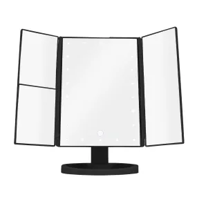 LED Make-Up Vanity Mirror Black