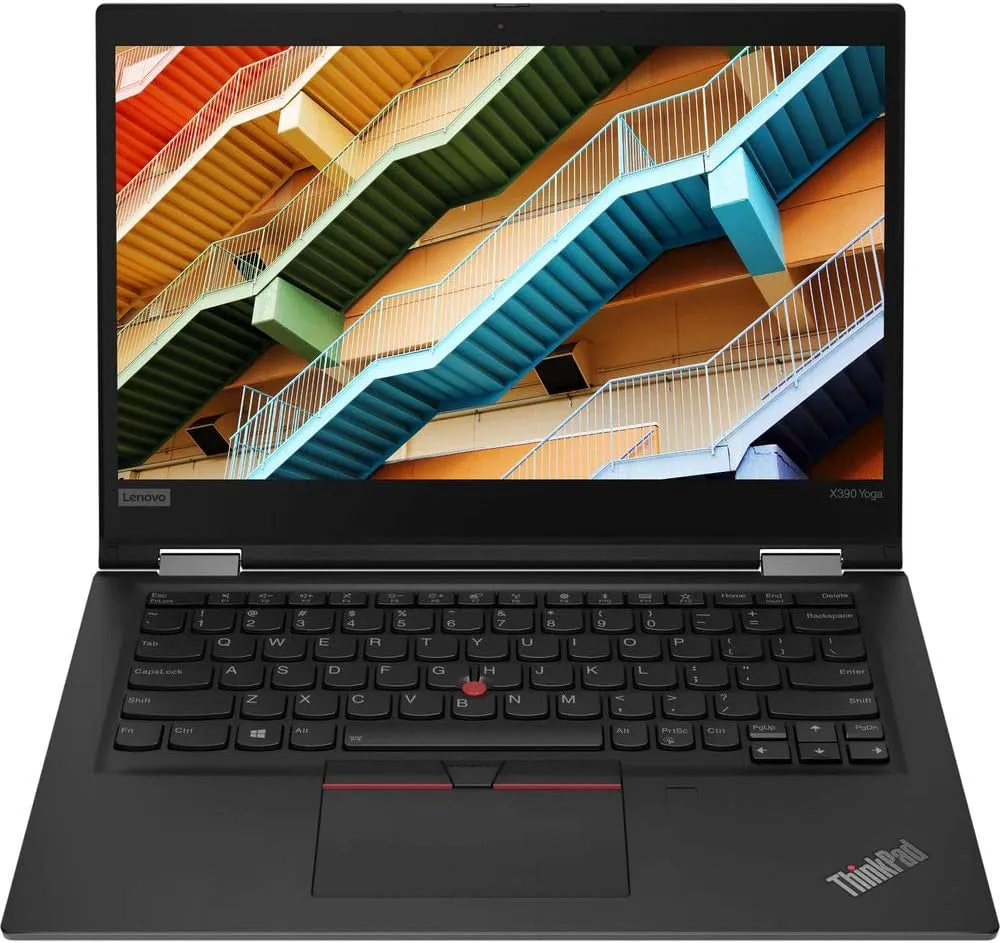 Lenovo ThinkPad X390 Yoga 13.3" FHD (1080p) Versatile 2-in-1 Notebook Tablet   Stylus (Touchscreen) - Intel Core i5-8365U @ 4.10 GHz Quad-Core (8th Gen) | 16GB RAM, 256GB NVMe SSD, USB-C, HDMI | Windows 11 - (Certified Refurbished) - 1 Year Warranty