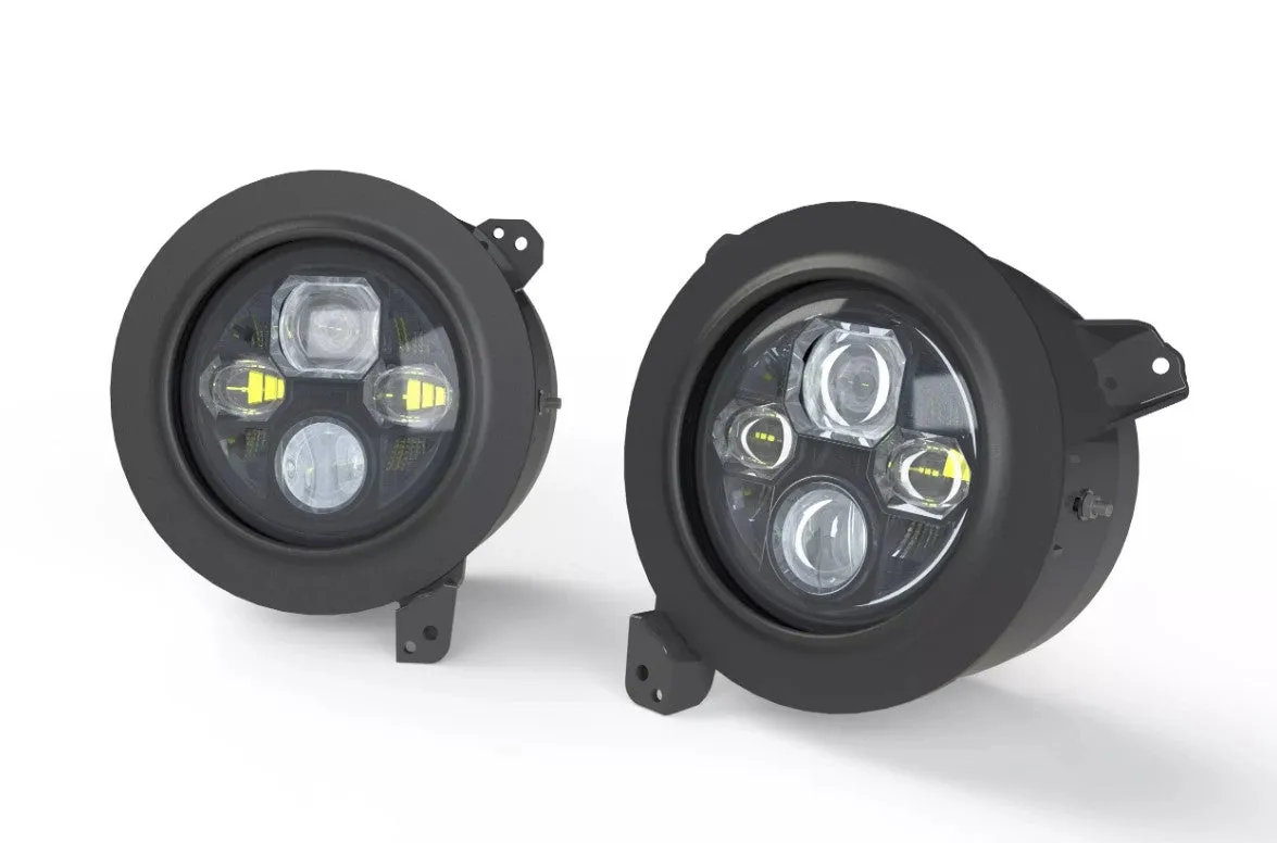 Morimoto - 7" LED Headlight Adapters - 2018  Jeep JL