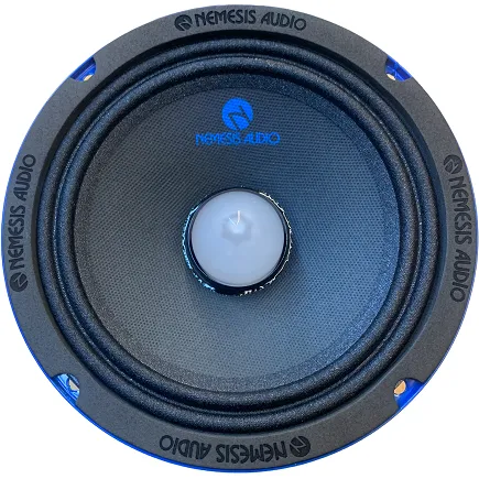 Nemesis Audio NA-65MFRLT 6.5" 250W Midrange Speaker With RGB LED Lights 4-Ohm (Single)