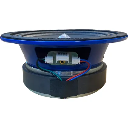 Nemesis Audio NA-65MFRLT 6.5" 250W Midrange Speaker With RGB LED Lights 4-Ohm (Single)