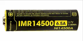 Nitecore 650mAh Li-Mn IMR 14500 Rechargeable Battery