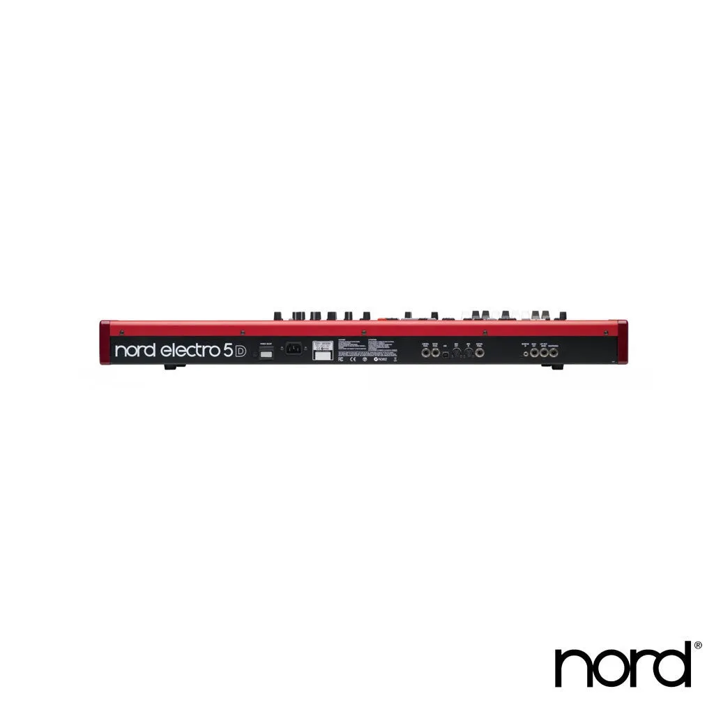 Nord Electro 5D 61 Velocity Sensitive 61-Key Semi-Weighted Waterfall Keyboard