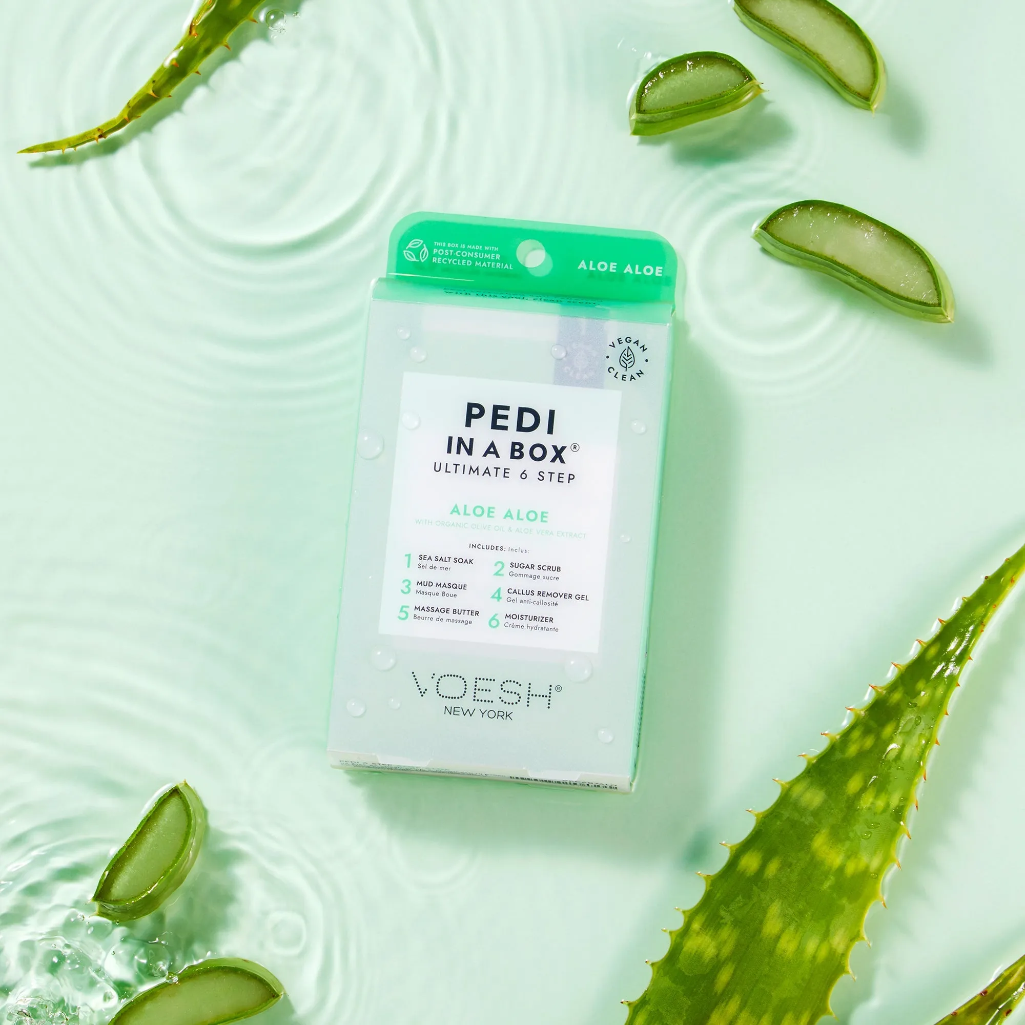 Pedi in a Box Ultimate 6 Step Aloe Aloe Duo