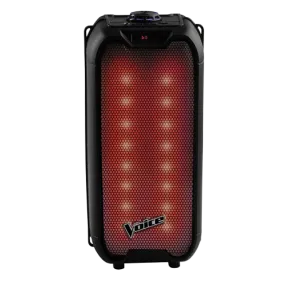 POWER Sound and Light Show Karaoke Tower Speaker with Microphone