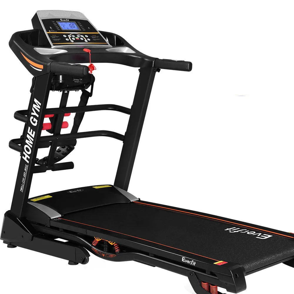 Powerful Electric Treadmill w/ Massager & Dumbbells - Everfit