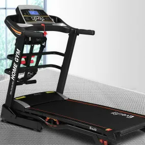 Powerful Electric Treadmill w/ Massager & Dumbbells - Everfit