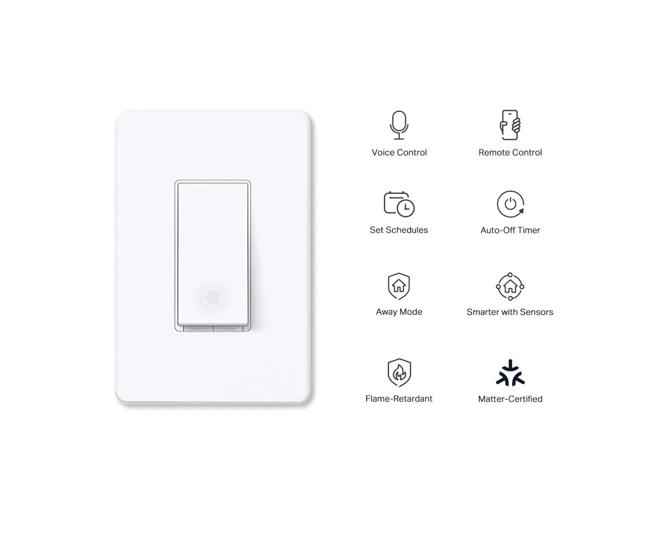 Smart Wi-Fi Light Switch, Matter